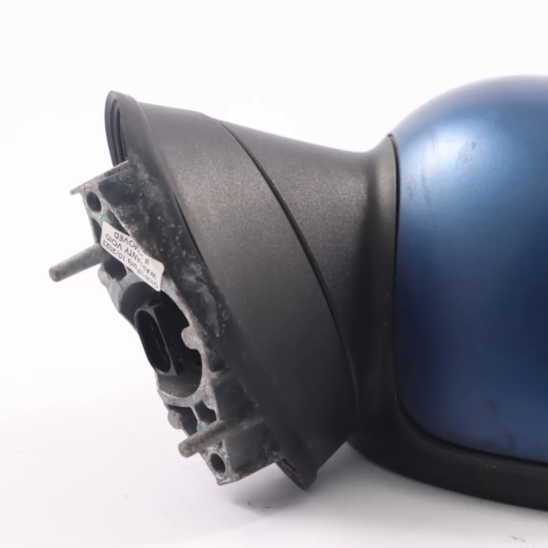 Wing Mirror Mini Cooper One R55 R56 R57 Left Door N/S Lightning Blue A63 to with Part number 2755637 Wing Mirror Mini Cooper One R55 R56 R57 Left Door N/S Lightning Blue A63 - SKU rhd-2755637-LB1 - Part number 2755637