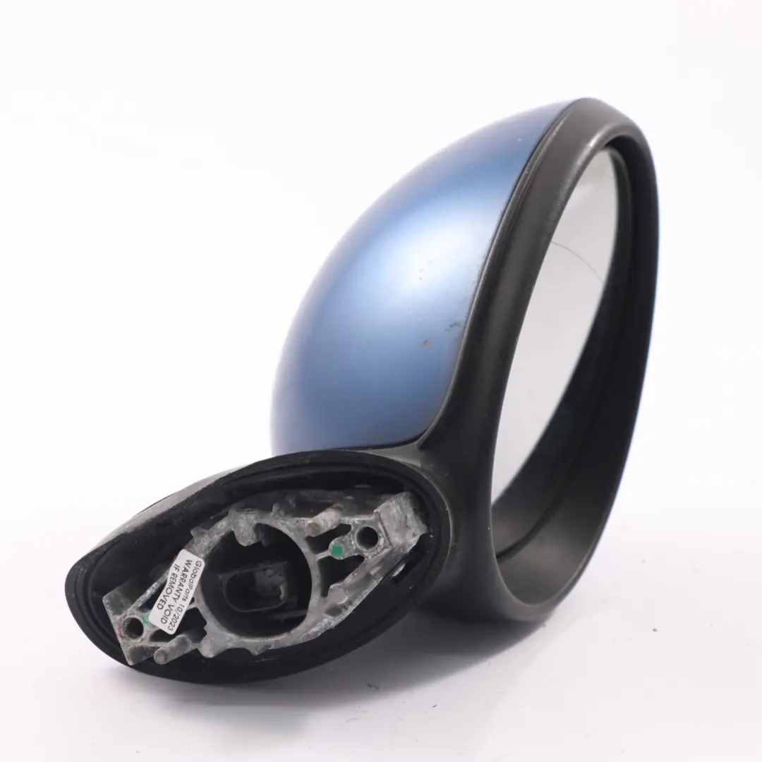 Wing Mirror Mini Cooper One R55 R56 R57 Left Door N/S Lightning Blue A63 to with Part number 2755637 Wing Mirror Mini Cooper One R55 R56 R57 Left Door N/S Lightning Blue A63 - SKU rhd-2755637-LB1 - Part number 2755637