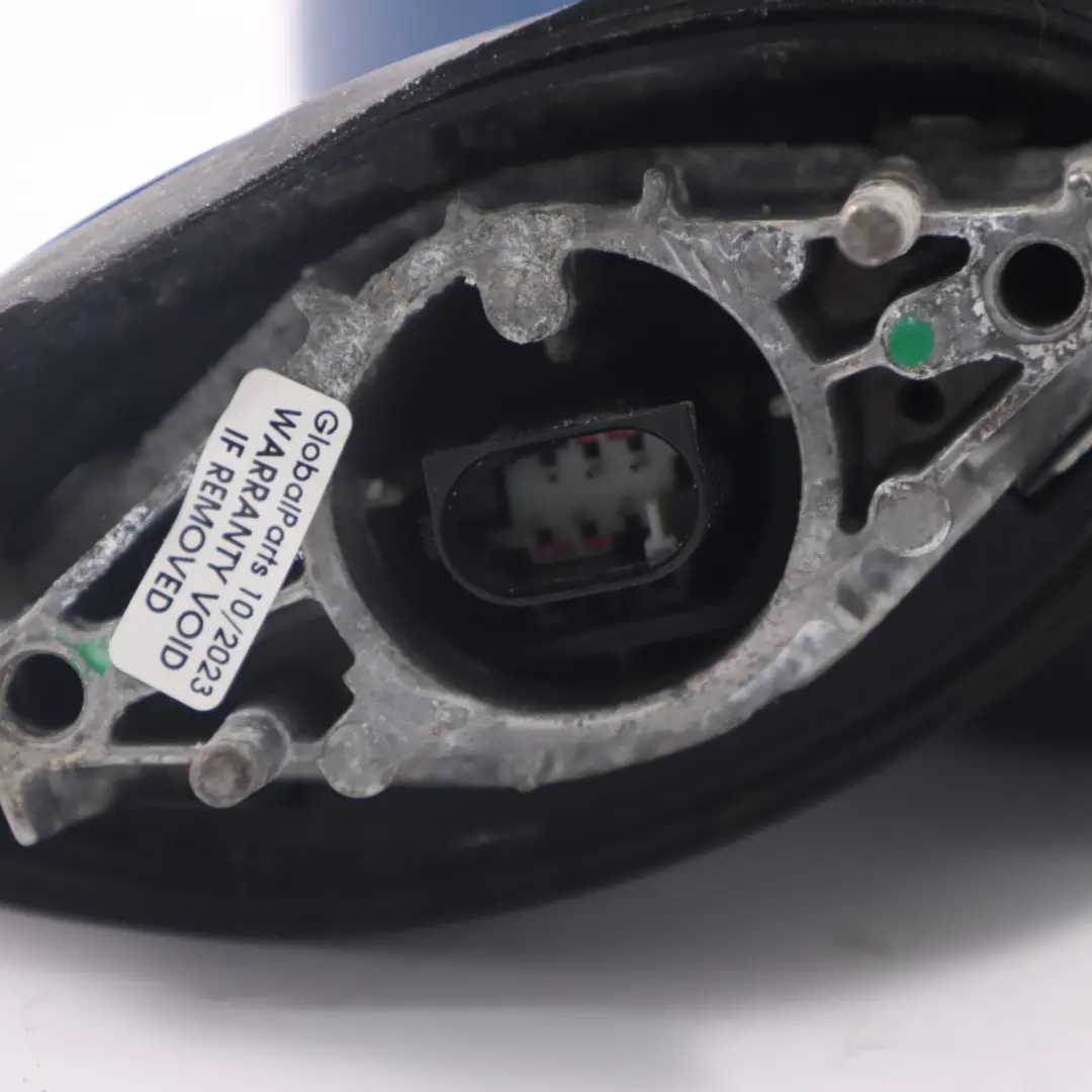 Wing Mirror Mini Cooper One R55 R56 R57 Left Door N/S Lightning Blue A63 to with Part number 2755637 Wing Mirror Mini Cooper One R55 R56 R57 Left Door N/S Lightning Blue A63 - SKU rhd-2755637-LB1 - Part number 2755637