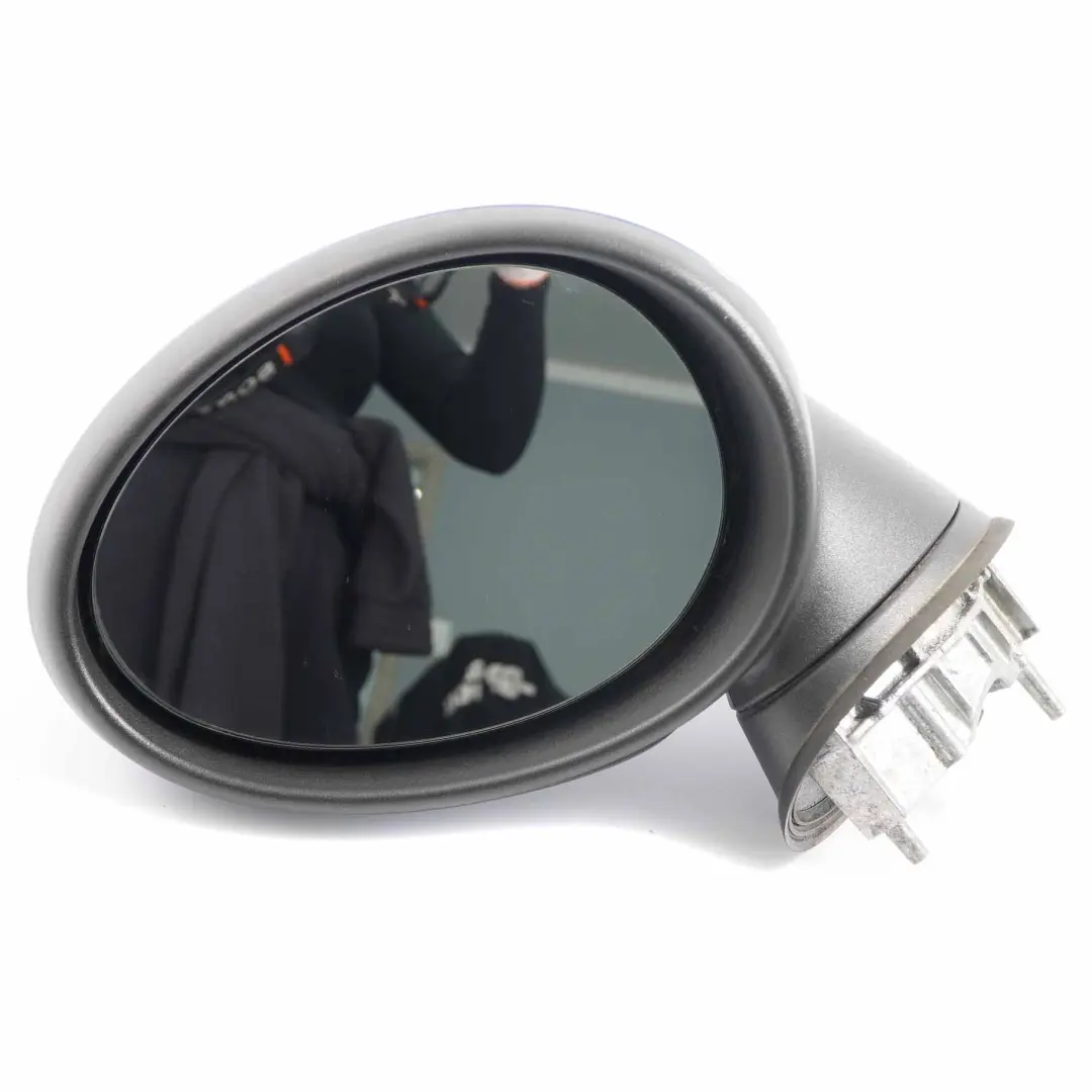 Left Heated Door Wing Mirror N/S Lightning Blue A63 to Mini Cooper One R55 R56 R57 with Part number 2755637 Mini Cooper One R55 R56 R57 Left Heated Door Wing Mirror N/S Lightning Blue A63 - SKU rhd-2755637-LB - Part number 2755637