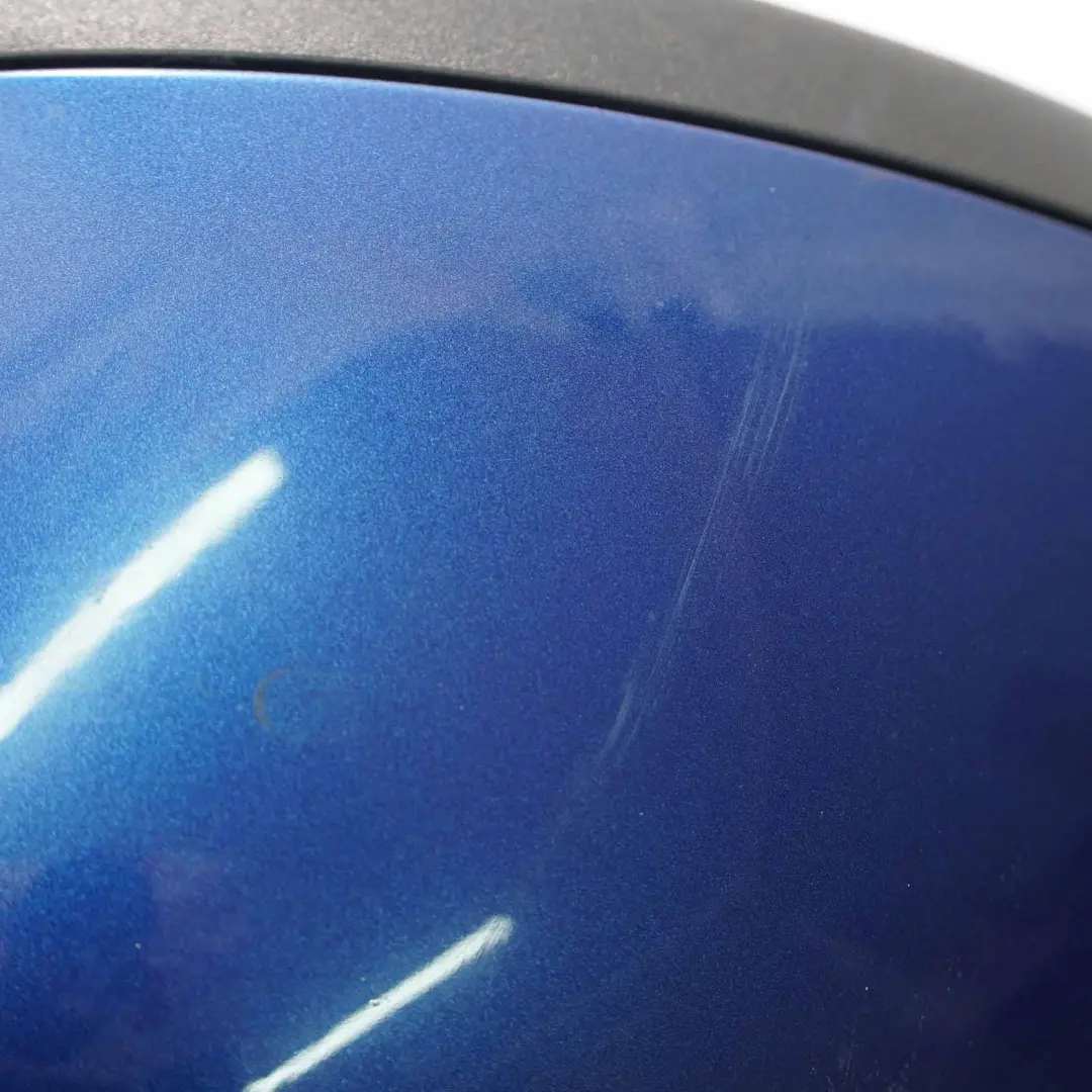 Left Heated Door Wing Mirror N/S Lightning Blue A63 to Mini Cooper One R55 R56 R57 with Part number 2755637 Mini Cooper One R55 R56 R57 Left Heated Door Wing Mirror N/S Lightning Blue A63 - SKU rhd-2755637-LB - Part number 2755637