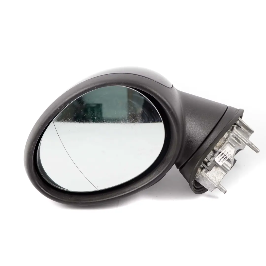 Mini Cooper One R55 R56 R57 Heated Left Door Wing Mirror N/S Midnight Black - SKU rhd-2755637-MNB - Part number 2755637