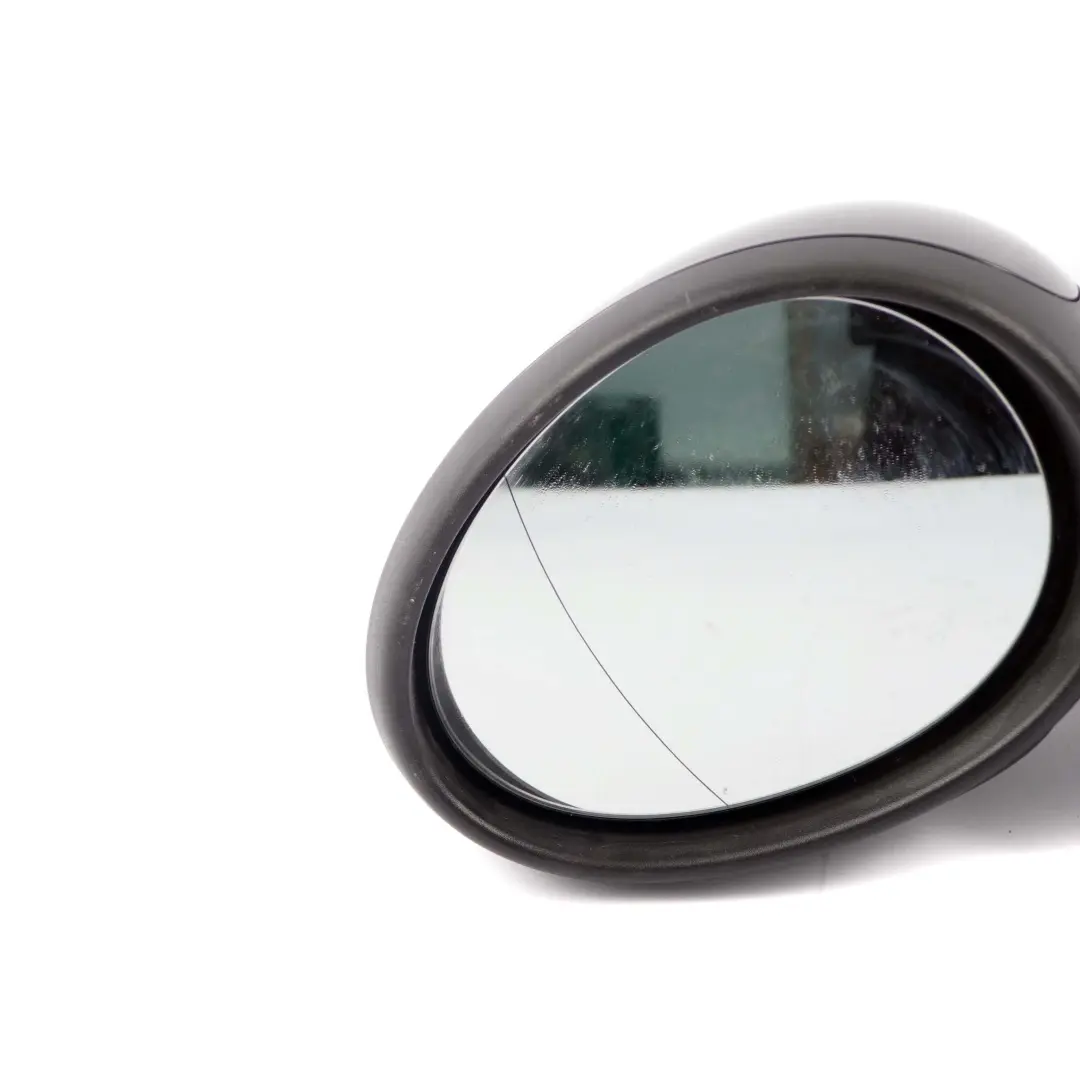 Mini Cooper One R55 R56 R57 Heated Left Door Wing Mirror N/S Midnight Black - SKU rhd-2755637-MNB - Part number 2755637