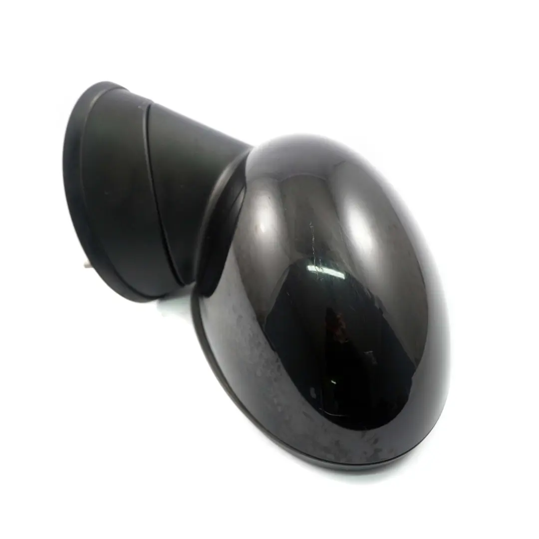Heated Left Door Wing Mirror N/S Midnight Black to Mini Cooper One R55 R56 R57 with Part number 2755637 Mini Cooper One R55 R56 R57 Heated Left Door Wing Mirror N/S Midnight Black - SKU rhd-2755637-MNB - Part number 2755637