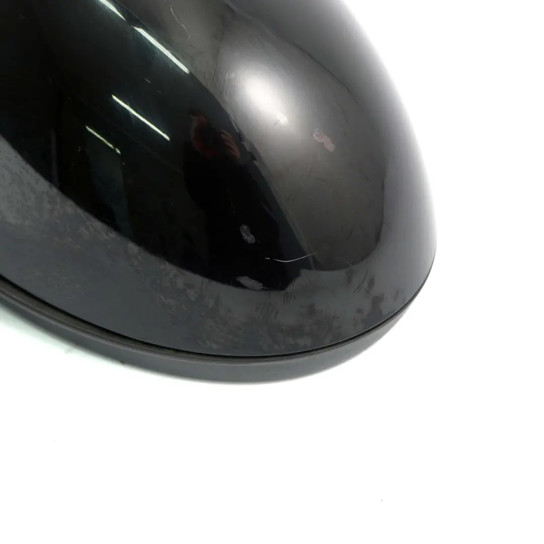 Mini Cooper One R55 R56 R57 Heated Left Door Wing Mirror N/S Midnight Black - SKU rhd-2755637-MNB - Part number 2755637