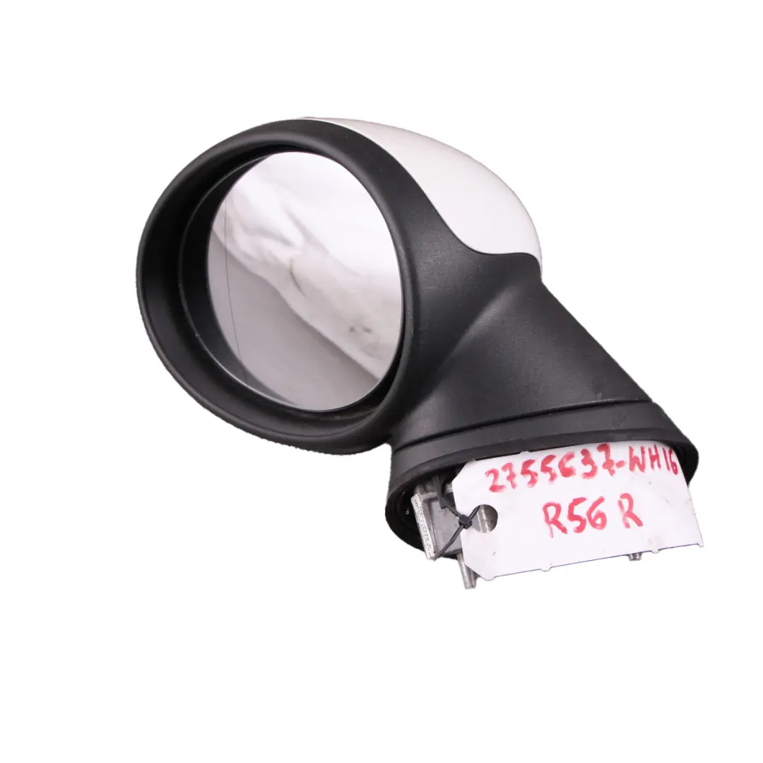 Door Wing Mirror Mini Cooper One 6 R55 R56 Left Passenger N/S 3 Pins White to with Part number 2755637 Door Wing Mirror Mini Cooper One 6 R55 R56 Left Passenger N/S 3 Pins White - SKU rhd-2755637-WHI6 - Part number 2755637