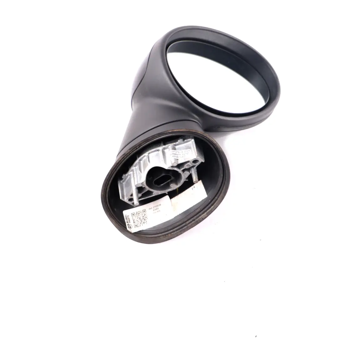 Right Door Wing Mirror 5 Pins O/S Astro Black Metallic A25 to Mini Cooper R55 R56 with Part number 2755638 Mini Cooper R55 R56 Right Door Wing Mirror 5 Pins O/S Astro Black Metallic A25 - SKU rhd-2755638-ASB5 - Part number 2755638