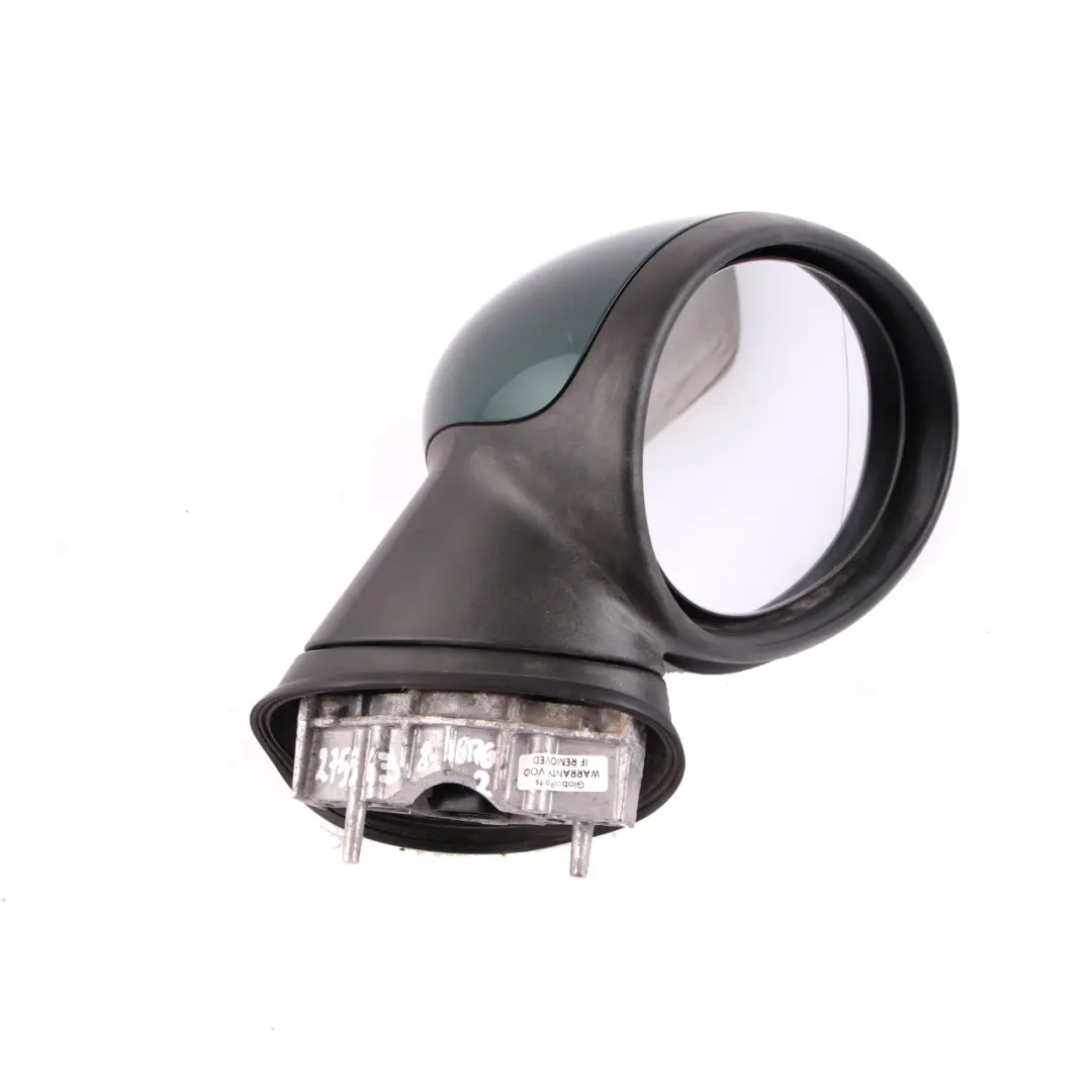 Door Wing Mirror Mini R55 R56 Right O/S Outside 3 Pins British Racing Green A67 to with Part number 2755638 Door Wing Mirror Mini R55 R56 Right O/S Outside 3 Pins British Racing Green A67 - SKU rhd-2755638-BRG2 - Part number 2755638