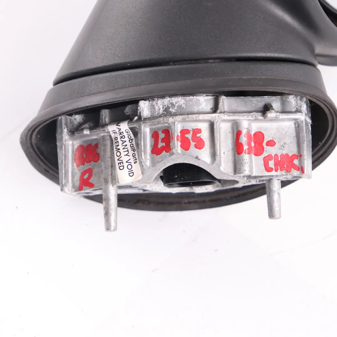 Wing Mirror Mini Cooper R55 R56 Heated Right Door O/S Checkered Black White to with Part number 2755638 Wing Mirror Mini Cooper R55 R56 Heated Right Door O/S Checkered Black White - SKU rhd-2755638-CHK - Part number 2755638
