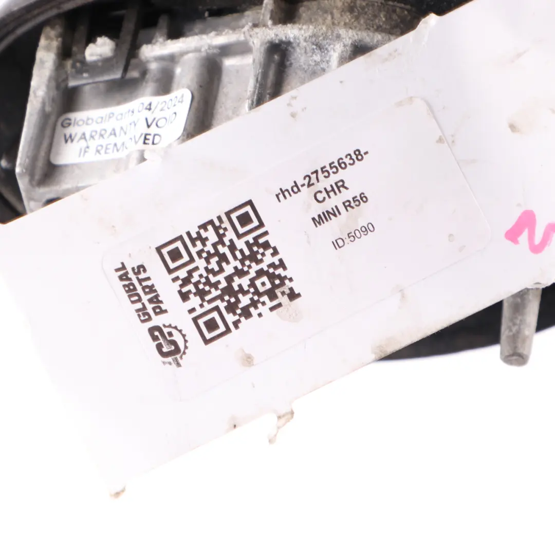 Right Door Wing Mirror O/S Chrome 3 Pin to Mini Cooper One R55 R56 R57 with Part number 2755638 Mini Cooper One R55 R56 R57 Right Door Wing Mirror O/S Chrome 3 Pin - SKU rhd-2755638-CHR - Part number 2755638