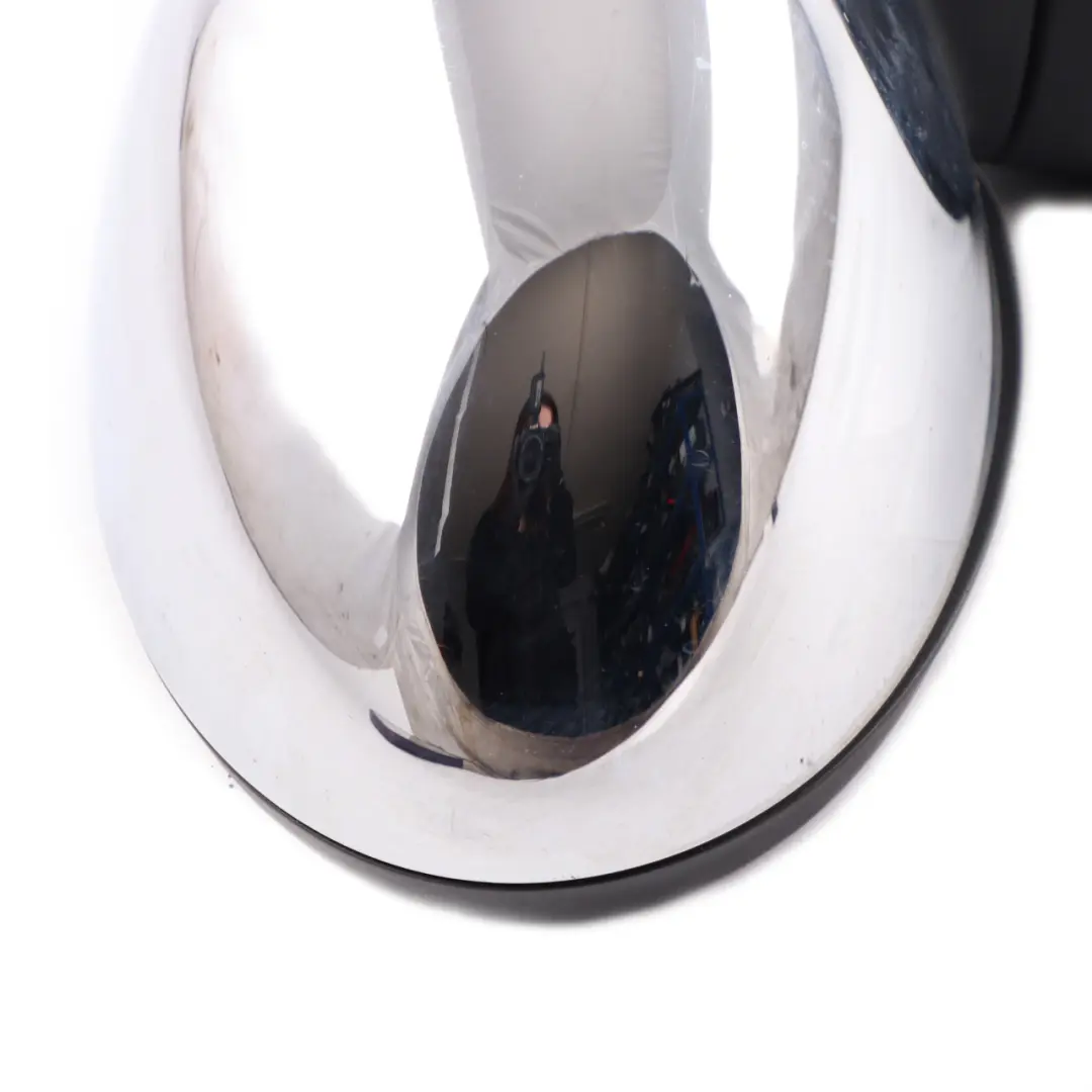 Right Door Wing Mirror O/S Chrome 3 Pin to Mini Cooper One R55 R56 R57 with Part number 2755638 Mini Cooper One R55 R56 R57 Right Door Wing Mirror O/S Chrome 3 Pin - SKU rhd-2755638-CHR - Part number 2755638