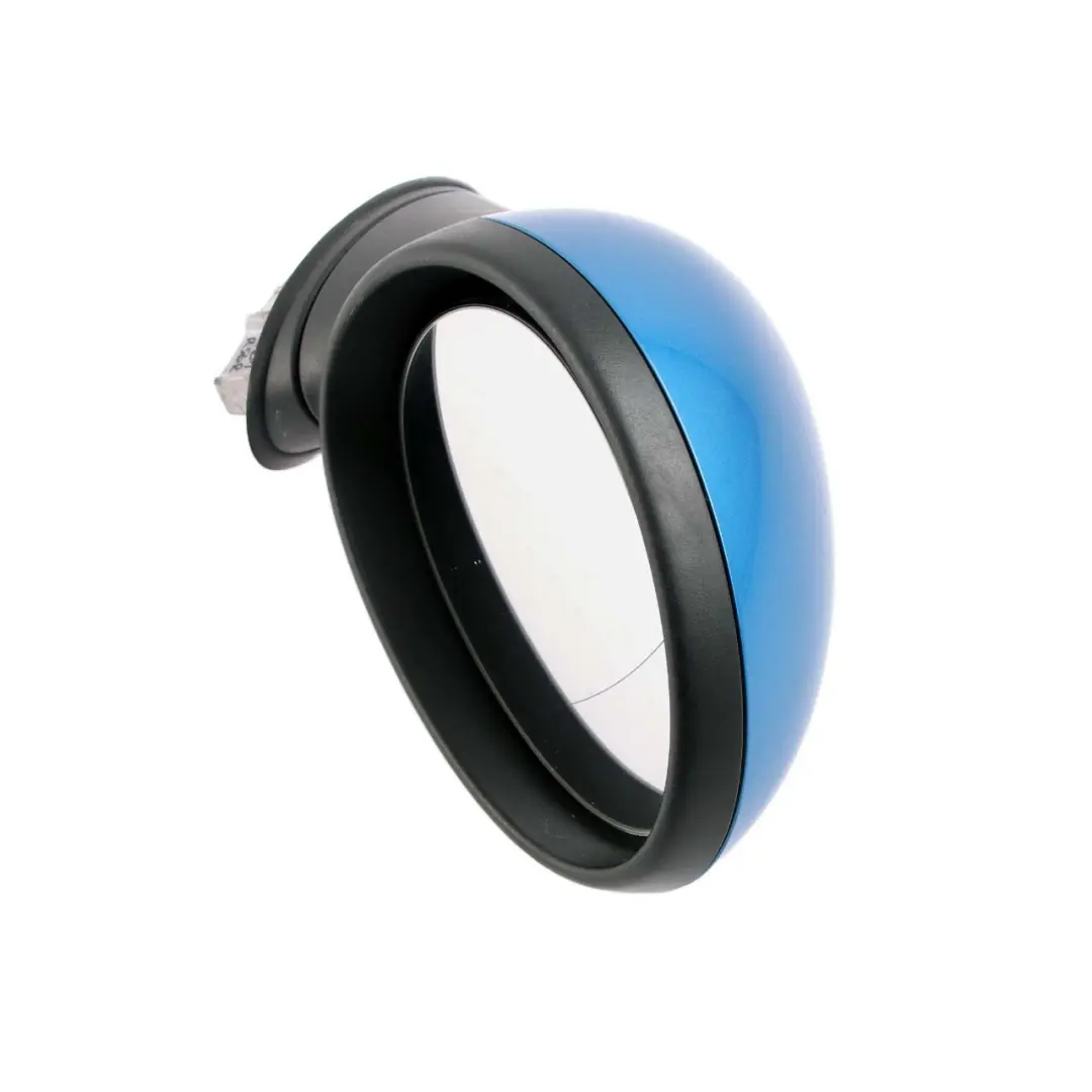 Door Wing Mirror Mini Cooper R55 R56 R57 Right O/S Heated Laser Blue A59 to with Part number 2755638 Door Wing Mirror Mini Cooper R55 R56 R57 Right O/S Heated Laser Blue A59 - SKU rhd-2755638-LAB1 - Part number 2755638