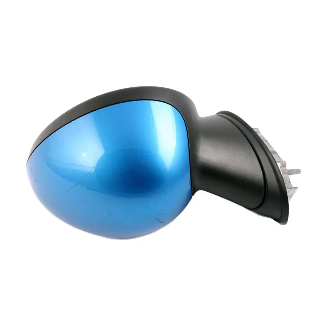 Door Wing Mirror Mini Cooper R55 R56 R57 Right O/S Heated Laser Blue A59 to with Part number 2755638 Door Wing Mirror Mini Cooper R55 R56 R57 Right O/S Heated Laser Blue A59 - SKU rhd-2755638-LAB1 - Part number 2755638