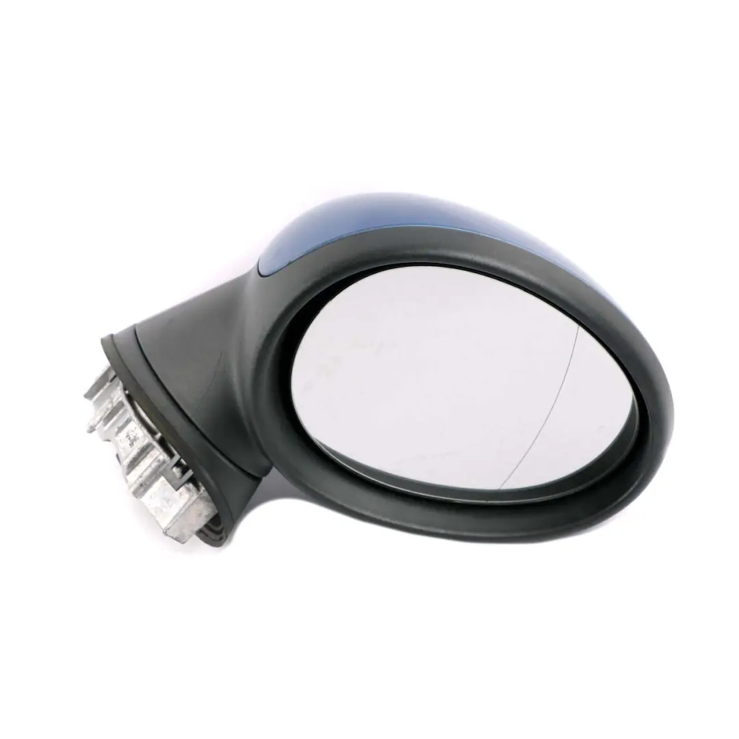 Right Driver Door Wing Mirror O/S Lightning Blue A63 to Mini Cooper R55 R56 1 with Part number 2755638 Mini Cooper R55 R56 1 Right Driver Door Wing Mirror O/S Lightning Blue A63 - SKU rhd-2755638-LB1 - Part number 2755638
