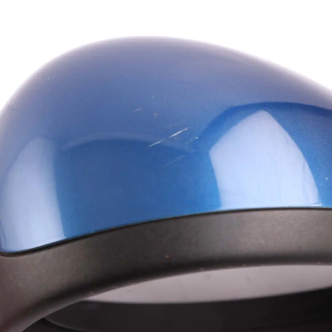 Right Driver Door Wing Mirror O/S Lightning Blue A63 to Mini Cooper R55 R56 1 with Part number 2755638 Mini Cooper R55 R56 1 Right Driver Door Wing Mirror O/S Lightning Blue A63 - SKU rhd-2755638-LB1 - Part number 2755638