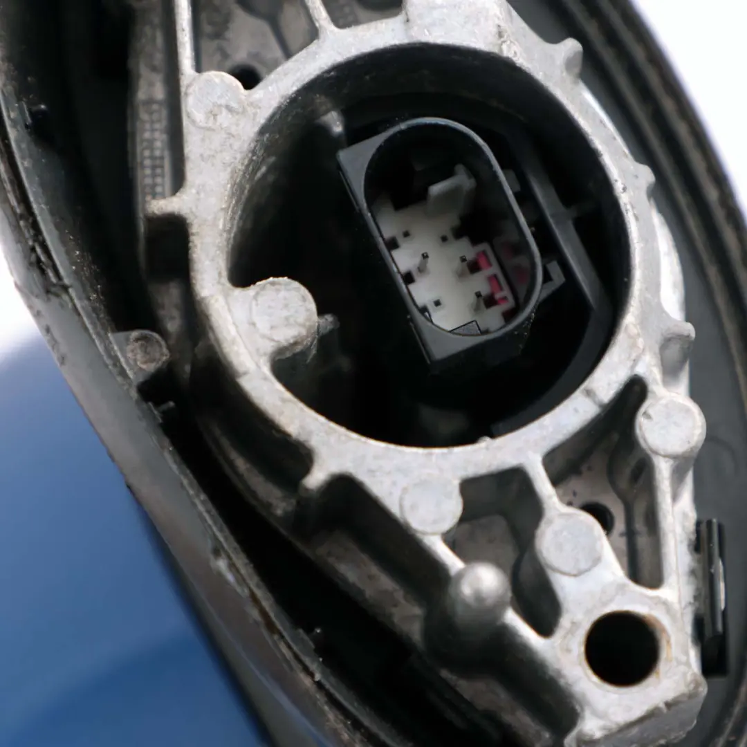 Right Driver Door Wing Mirror O/S Lightning Blue A63 to Mini Cooper R55 R56 1 with Part number 2755638 Mini Cooper R55 R56 1 Right Driver Door Wing Mirror O/S Lightning Blue A63 - SKU rhd-2755638-LB1 - Part number 2755638