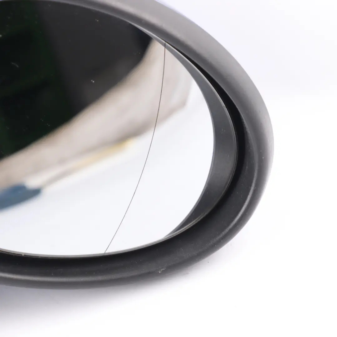 Wing Mirror Mini Cooper R55 R56 Door Right O/S Outside 3 Pins Lightning Blue A63 to with Part number 2755638 Wing Mirror Mini Cooper R55 R56 Door Right O/S Outside 3 Pins Lightning Blue A63 - SKU rhd-2755638-LB - Part number 2755638