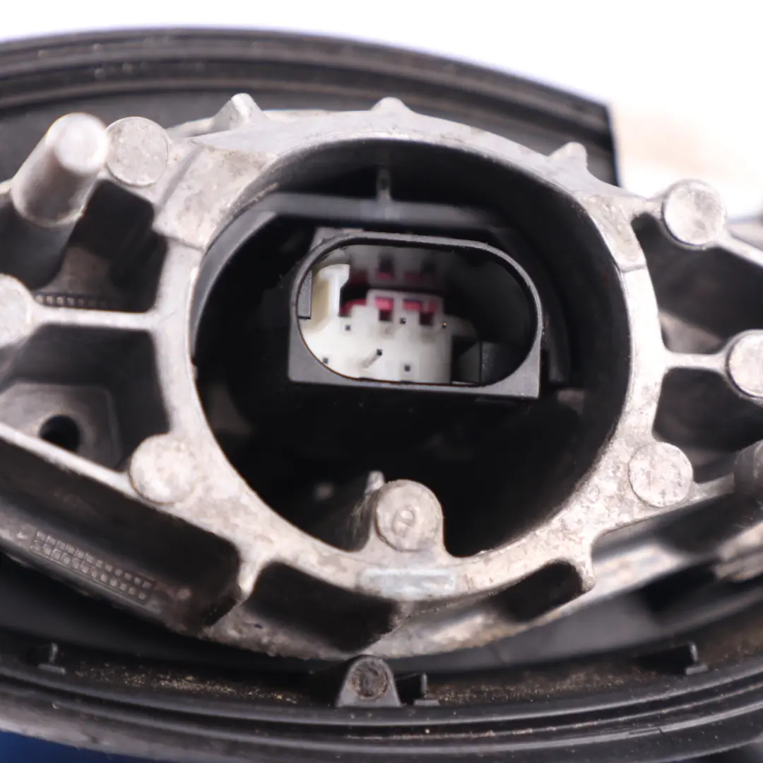 Wing Mirror Mini Cooper R55 R56 Door Right O/S Outside 3 Pins Lightning Blue A63 to with Part number 2755638 Wing Mirror Mini Cooper R55 R56 Door Right O/S Outside 3 Pins Lightning Blue A63 - SKU rhd-2755638-LB - Part number 2755638