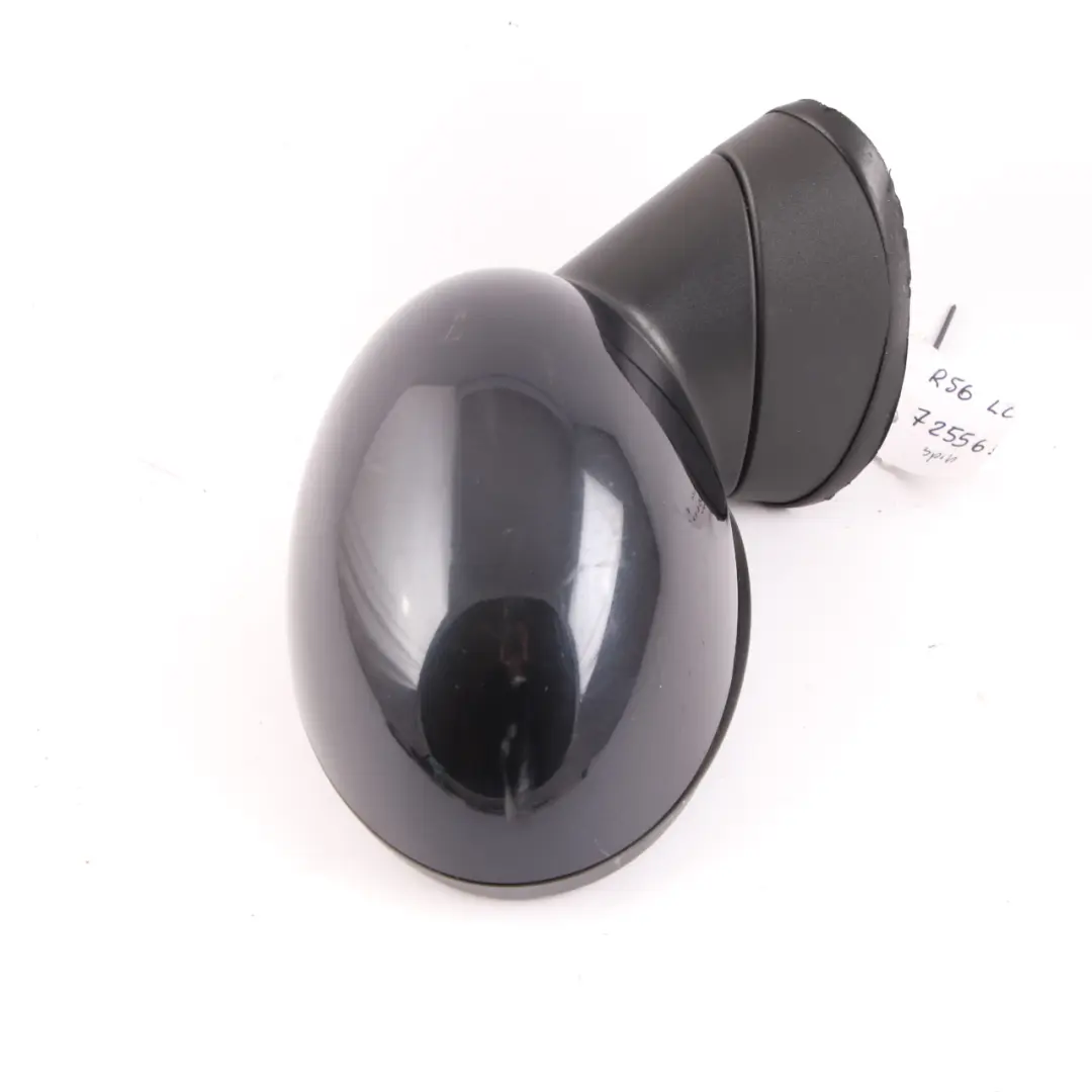 Wing Mirror Mini R55 R56 Outside Right Door O/S Midnight Black Metallic A94 to with Part number 2755638 Wing Mirror Mini R55 R56 Outside Right Door O/S Midnight Black Metallic A94 - SKU rhd-2755638-MNB2 - Part number 2755638