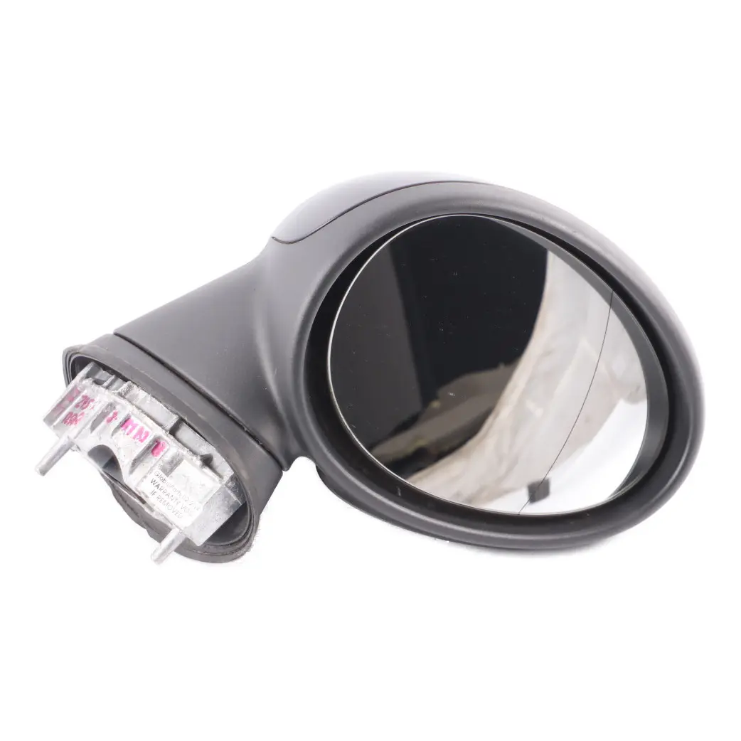 Heated Right Door Wing Mirror O/S Midnight Black A94 to Mini Cooper One R55 R56 with Part number 2755638 Mini Cooper One R55 R56 Heated Right Door Wing Mirror O/S Midnight Black A94 - SKU rhd-2755638-MNB - Part number 2755638