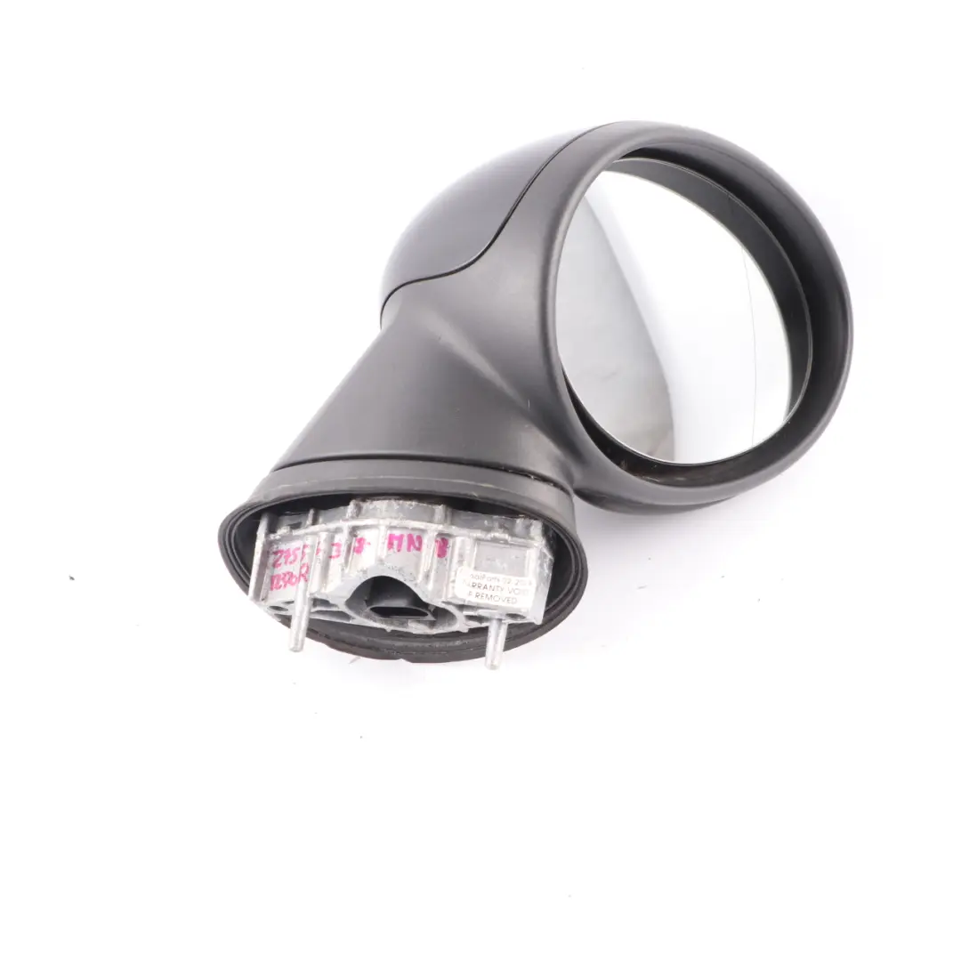 Heated Right Door Wing Mirror O/S Midnight Black A94 to Mini Cooper One R55 R56 with Part number 2755638 Mini Cooper One R55 R56 Heated Right Door Wing Mirror O/S Midnight Black A94 - SKU rhd-2755638-MNB - Part number 2755638