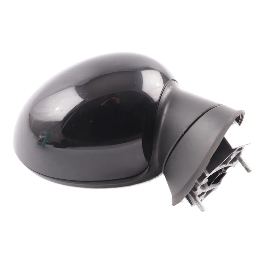 Mini Cooper One R55 R56 Heated Right Door Wing Mirror O/S Midnight Black A94 - SKU rhd-2755638-MNB - Part number 2755638