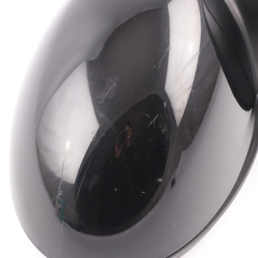 Mini Cooper One R55 R56 Heated Right Door Wing Mirror O/S Midnight Black A94 - SKU rhd-2755638-MNB - Part number 2755638
