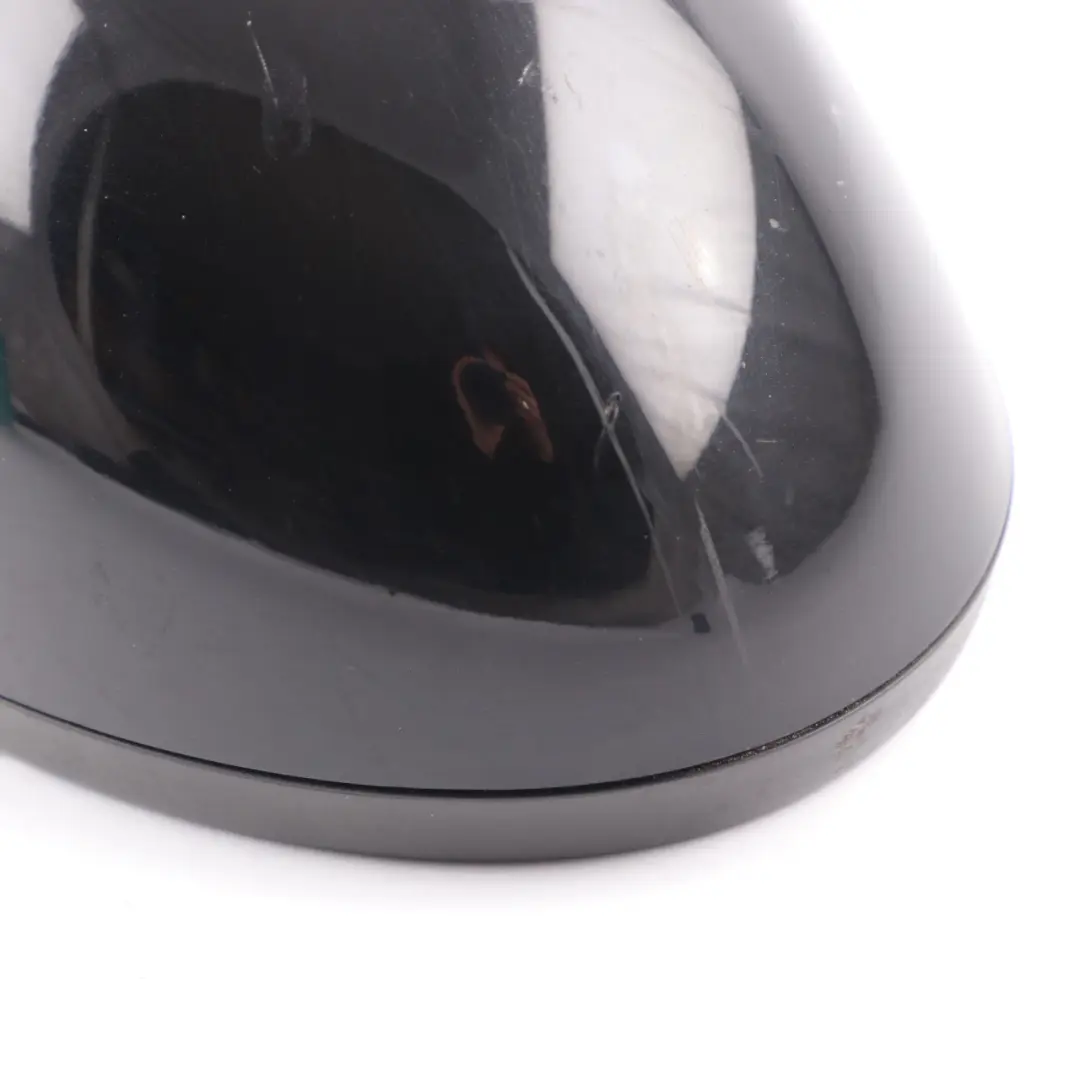 Mini Cooper One R55 R56 Heated Right Door Wing Mirror O/S Midnight Black A94 - SKU rhd-2755638-MNB - Part number 2755638