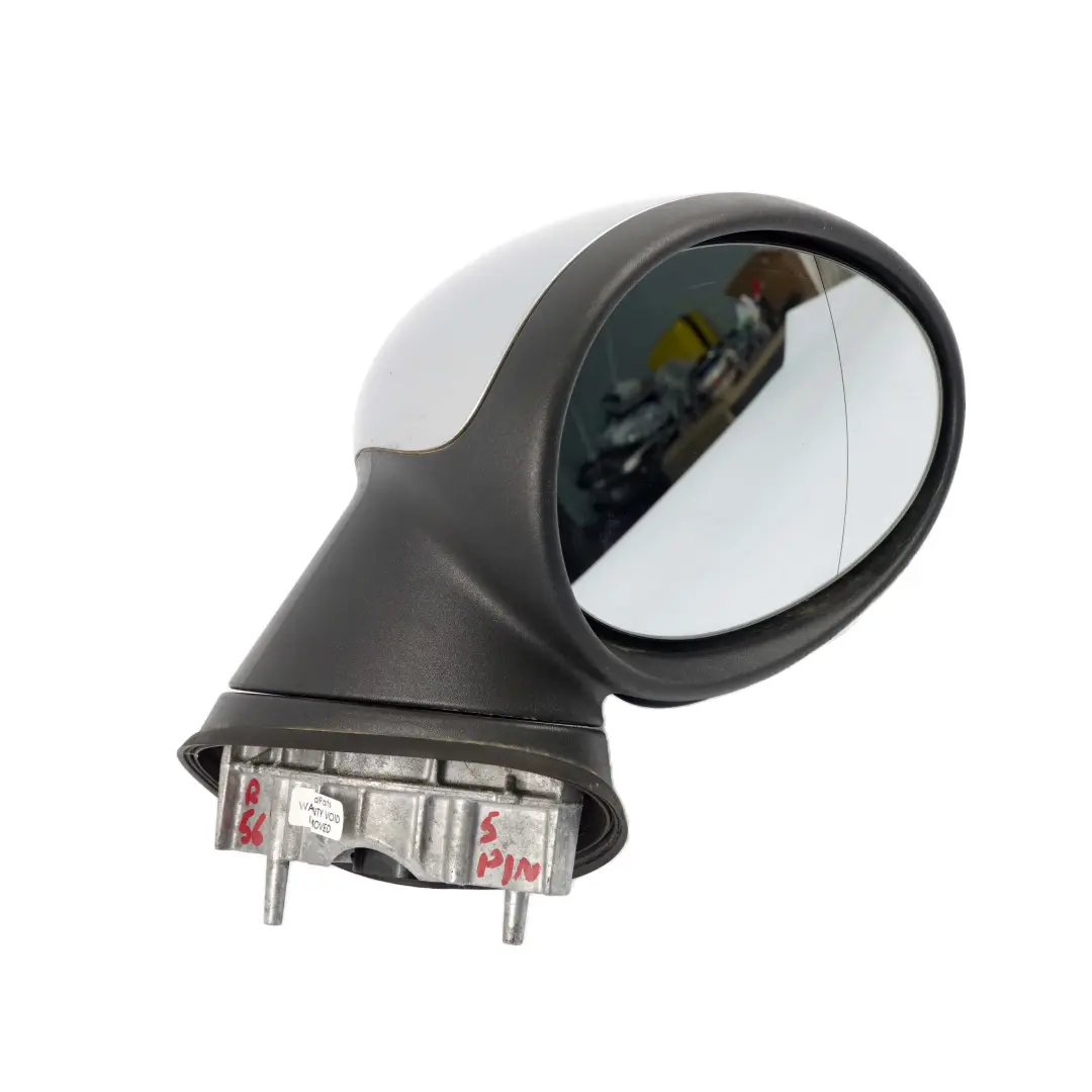 Wing Mirror Mini R55 R56 R57 Complete Heated Right O/S Door Pure Silver 900 to with Part number 2755638 Wing Mirror Mini R55 R56 R57 Complete Heated Right O/S Door Pure Silver 900 - SKU rhd-2755638-PS - Part number 2755638