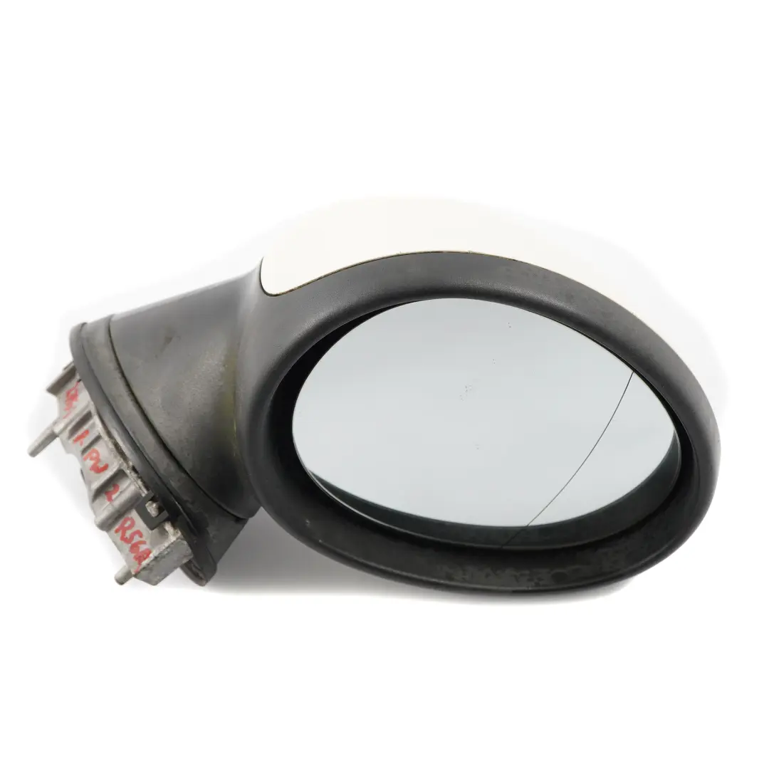 Wing Mirror Mini R55 R56 Driver Door Right O/S Outside Pepper White 850 3 Pins to with Part number 2755638 Wing Mirror Mini R55 R56 Driver Door Right O/S Outside Pepper White 850 3 Pins - SKU rhd-2755638-PW2 - Part number 2755638