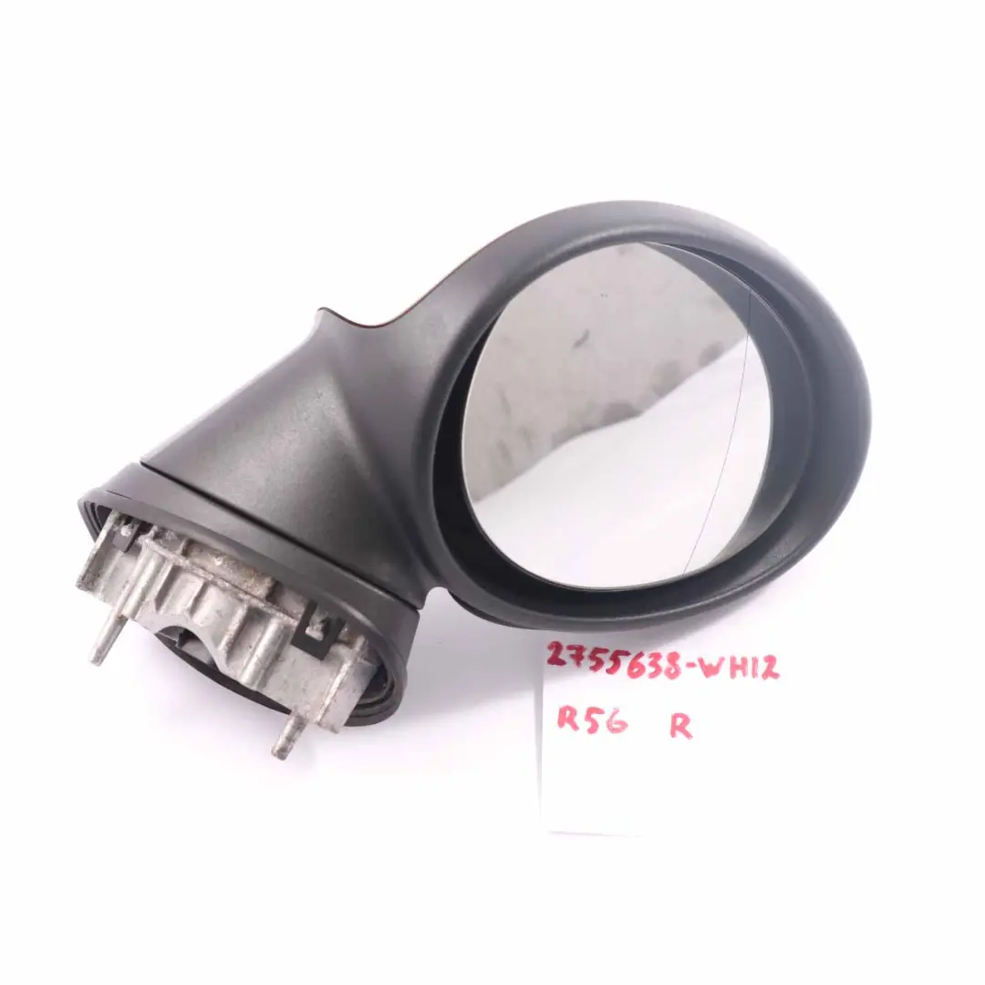 Outside Right Driver Door Wing Mirror O/S White to Mini Cooper One R55 R56 with Part number 2755638 Mini Cooper One R55 R56 Outside Right Driver Door Wing Mirror O/S White - SKU rhd-2755638-WHI2 - Part number 2755638