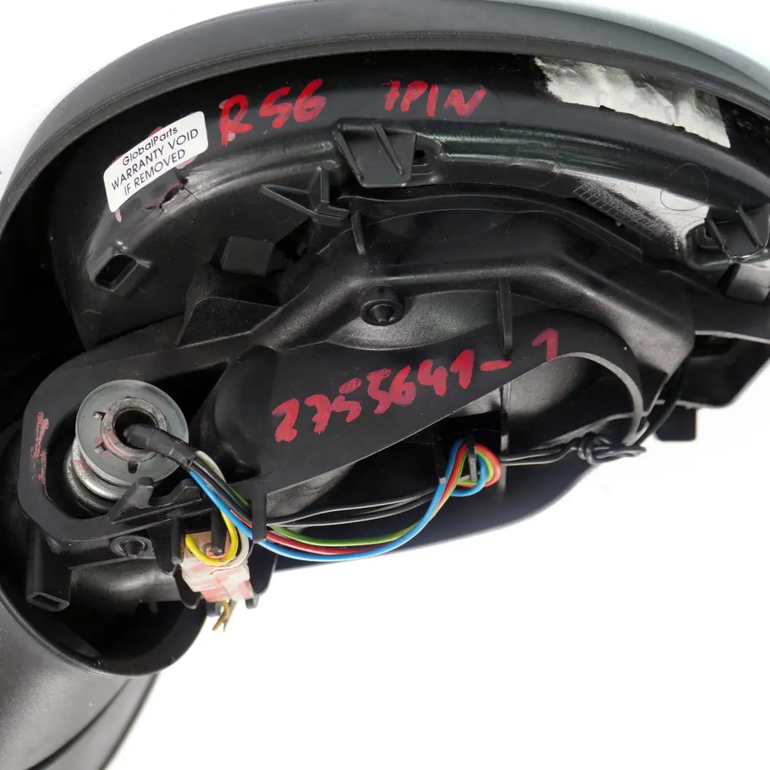 Left N/S Door Wing Mirror Base Heated Power Fold to Mini Cooper R55 R56 R57 R58 with Part number 2755641 Mini Cooper R55 R56 R57 R58 Left N/S Door Wing Mirror Base Heated Power Fold - SKU rhd-2755641-1 - Part number 2755641