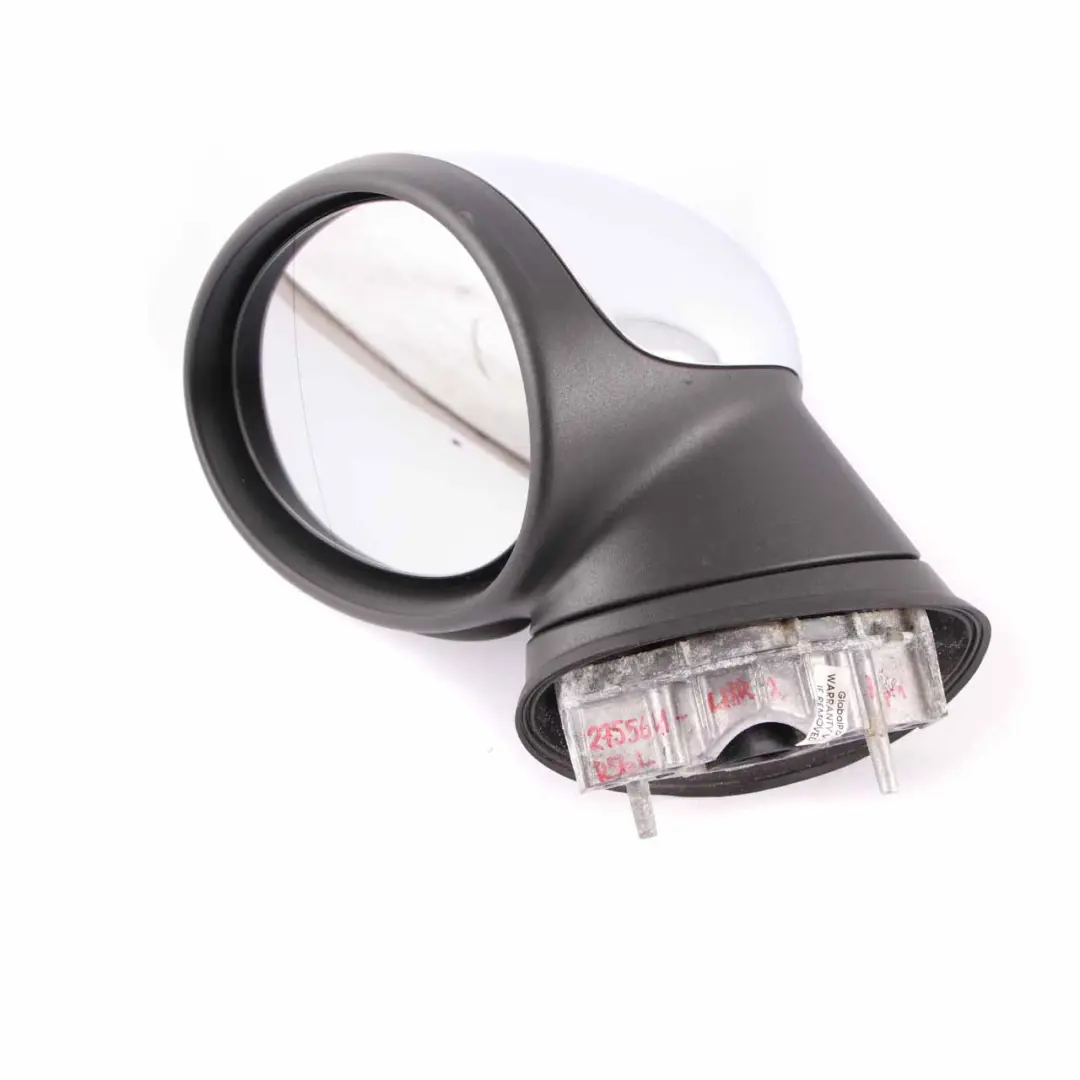 Wing Mirror Mini Cooper 2 R55 R56 Left Door Power Fold N/S Chrome 7 Pins to with Part number 2755641 Wing Mirror Mini Cooper 2 R55 R56 Left Door Power Fold N/S Chrome 7 Pins - SKU rhd-2755641-CHR2 - Part number 2755641