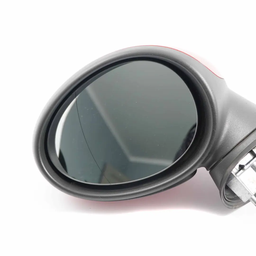 Left Door Wing Mirror Power Fold N/S 7 Pin Chili Red 851 to Mini Cooper R55 R56 R57 with Part number 2755641 Mini Cooper R55 R56 R57 Left Door Wing Mirror Power Fold N/S 7 Pin Chili Red 851 - SKU rhd-2755641-CHRED - Part number 2755641