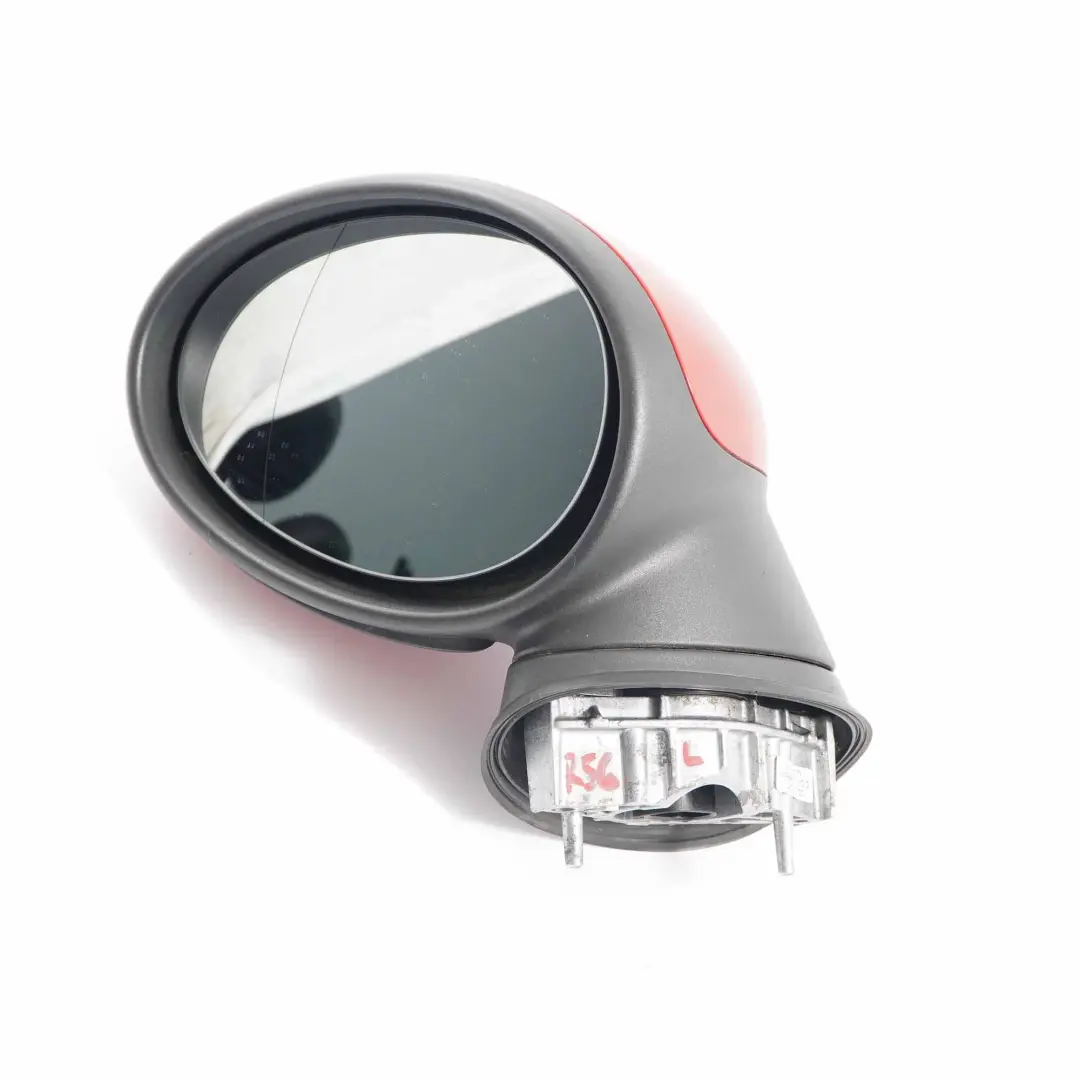 Left Door Wing Mirror Power Fold N/S 7 Pin Chili Red 851 to Mini Cooper R55 R56 R57 with Part number 2755641 Mini Cooper R55 R56 R57 Left Door Wing Mirror Power Fold N/S 7 Pin Chili Red 851 - SKU rhd-2755641-CHRED - Part number 2755641