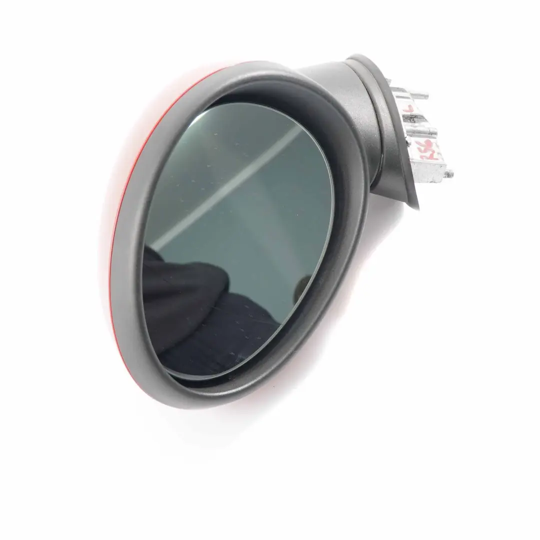 Left Door Wing Mirror Power Fold N/S 7 Pin Chili Red 851 to Mini Cooper R55 R56 R57 with Part number 2755641 Mini Cooper R55 R56 R57 Left Door Wing Mirror Power Fold N/S 7 Pin Chili Red 851 - SKU rhd-2755641-CHRED - Part number 2755641