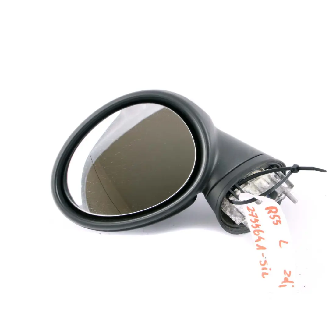  Wing Mirror Mini R55 R56 R57 Left Door Power Fold N/S 7 Pins Silver - SKU rhd-2755641-SIL - Part number 2755641