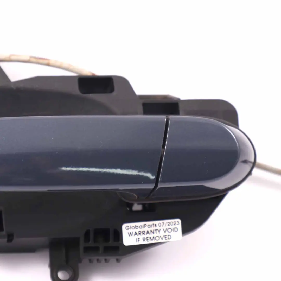 BMW X1 E84 Door Handle Front Left N/S Grab Outside Graphite Blue Metallic - B07 - SKU rhd-2990415-GBM1 - Part number 2990415
