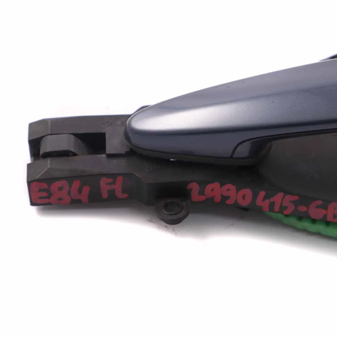 Door Handle Front Left N/S Grab Outside Graphite Blue Metallic - B07 to BMW X1 E84 with Part number 2990415 BMW X1 E84 Door Handle Front Left N/S Grab Outside Graphite Blue Metallic - B07 - SKU rhd-2990415-GBM1 - Part number 2990415