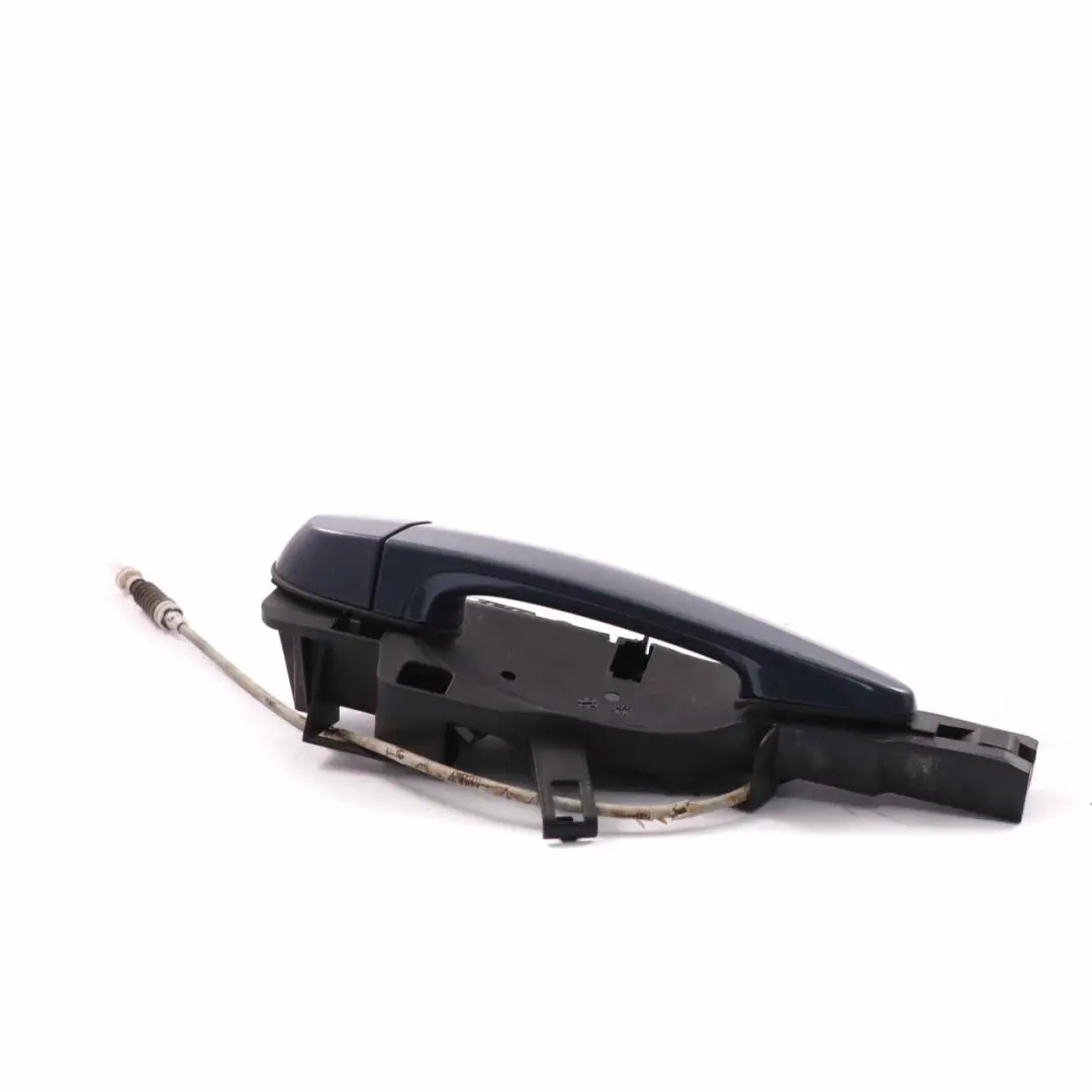 BMW X1 E84 Door Handle Front Left N/S Grab Outside Graphite Blue Metallic - B07 - SKU rhd-2990415-GBM1 - Part number 2990415
