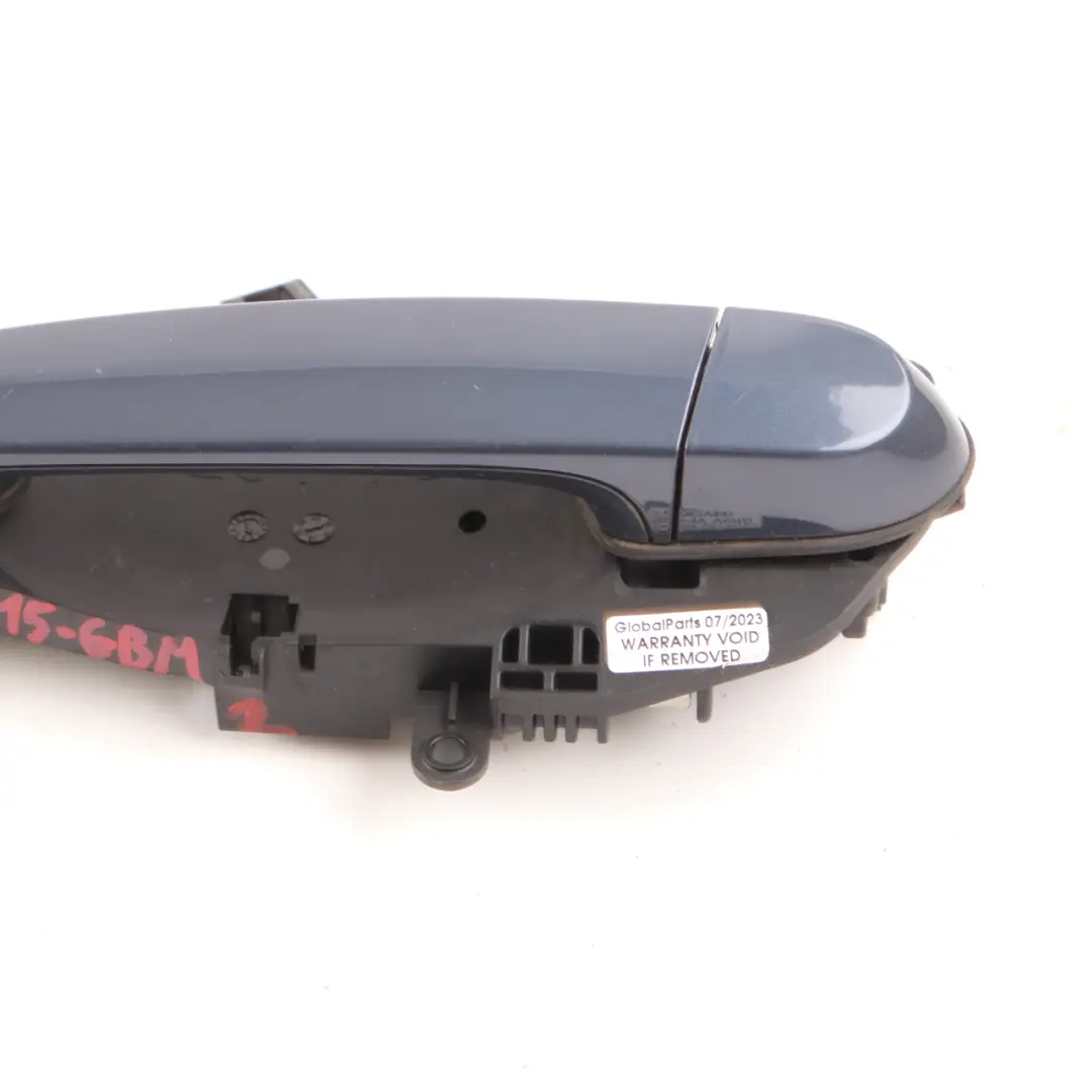 Door Handle Front Left N/S Grab Outside Graphite Blue Metallic - B07 to BMW X1 E84 with Part number 2990415 BMW X1 E84 Door Handle Front Left N/S Grab Outside Graphite Blue Metallic - B07 - SKU rhd-2990415-GBM2 - Part number 2990415