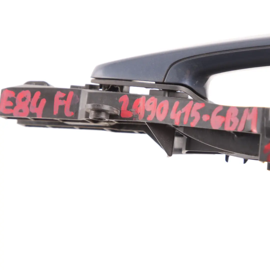 BMW X1 E84 Door Handle Front Left N/S Grab Outside Graphite Blue Metallic - B07 - SKU rhd-2990415-GBM2 - Part number 2990415