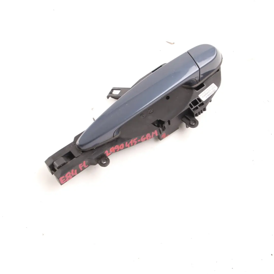 BMW X1 E84 Door Handle Front Left N/S Grab Outside Graphite Blue Metallic - B07 - SKU rhd-2990415-GBM2 - Part number 2990415