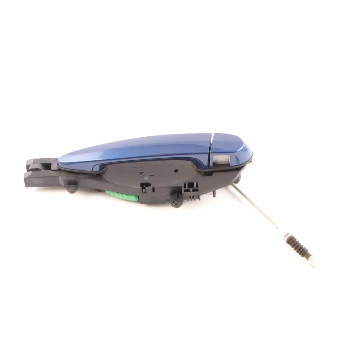 Door Handle Front Left N/S Grab Outside Le Mans Blue - 381 to BMW X1 E84 with Part number 2990415 BMW X1 E84 Door Handle Front Left N/S Grab Outside Le Mans Blue - 381 - SKU rhd-2990415-LMB1 - Part number 2990415