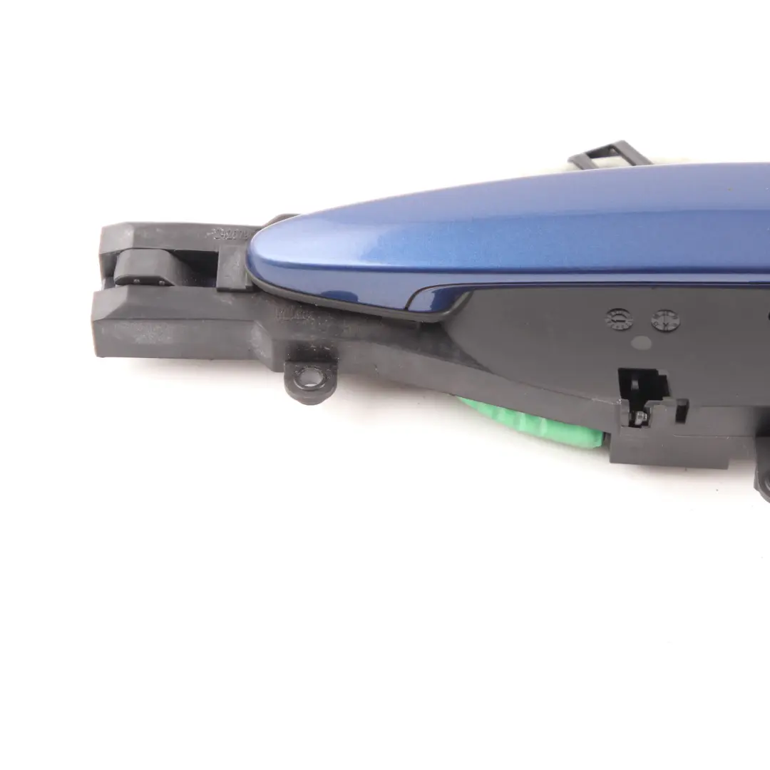 Door Handle Front Left N/S Grab Outside Le Mans Blue - 381 to BMW X1 E84 with Part number 2990415 BMW X1 E84 Door Handle Front Left N/S Grab Outside Le Mans Blue - 381 - SKU rhd-2990415-LMB1 - Part number 2990415