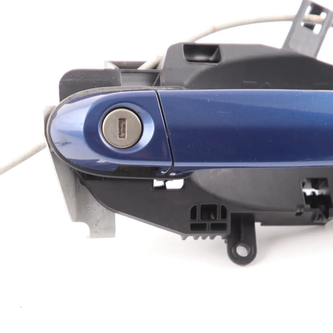 Door Handle BMW X1 E84 Front Right O/S Grab Outside Le Mans Blue - 381 to with Part number 2990415 Door Handle BMW X1 E84 Front Right O/S Grab Outside Le Mans Blue - 381 - SKU rhd-2990415-LMB - Part number 2990415
