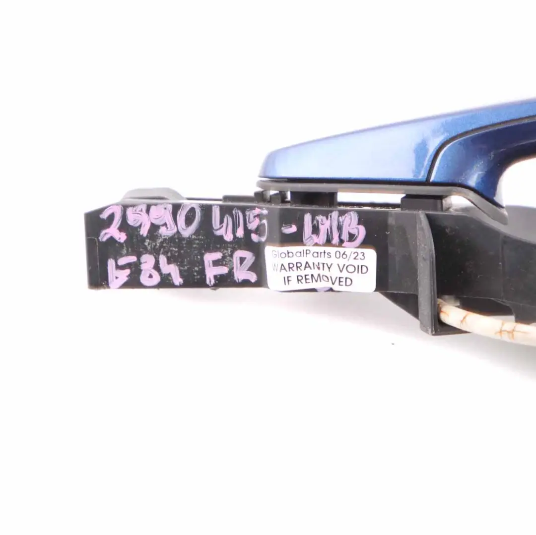  Door Handle BMW X1 E84 Front Right O/S Grab Outside Le Mans Blue - 381 - SKU rhd-2990415-LMB - Part number 2990415