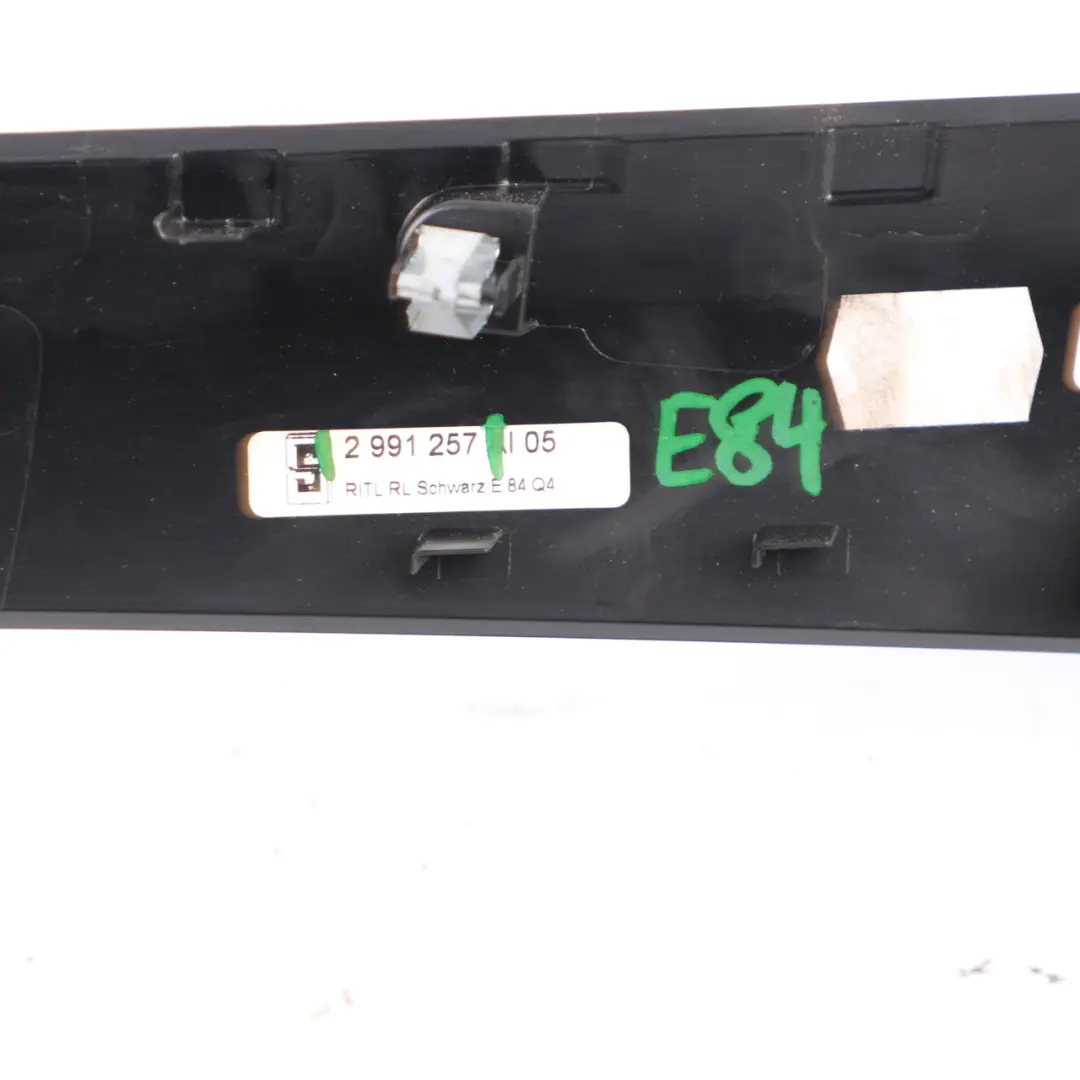 BMW X1 Series E84 Trim Strip Dashboard Dash Cover Left N/S High Gloss Black - SKU rhd-2991257 - Part number 2991257