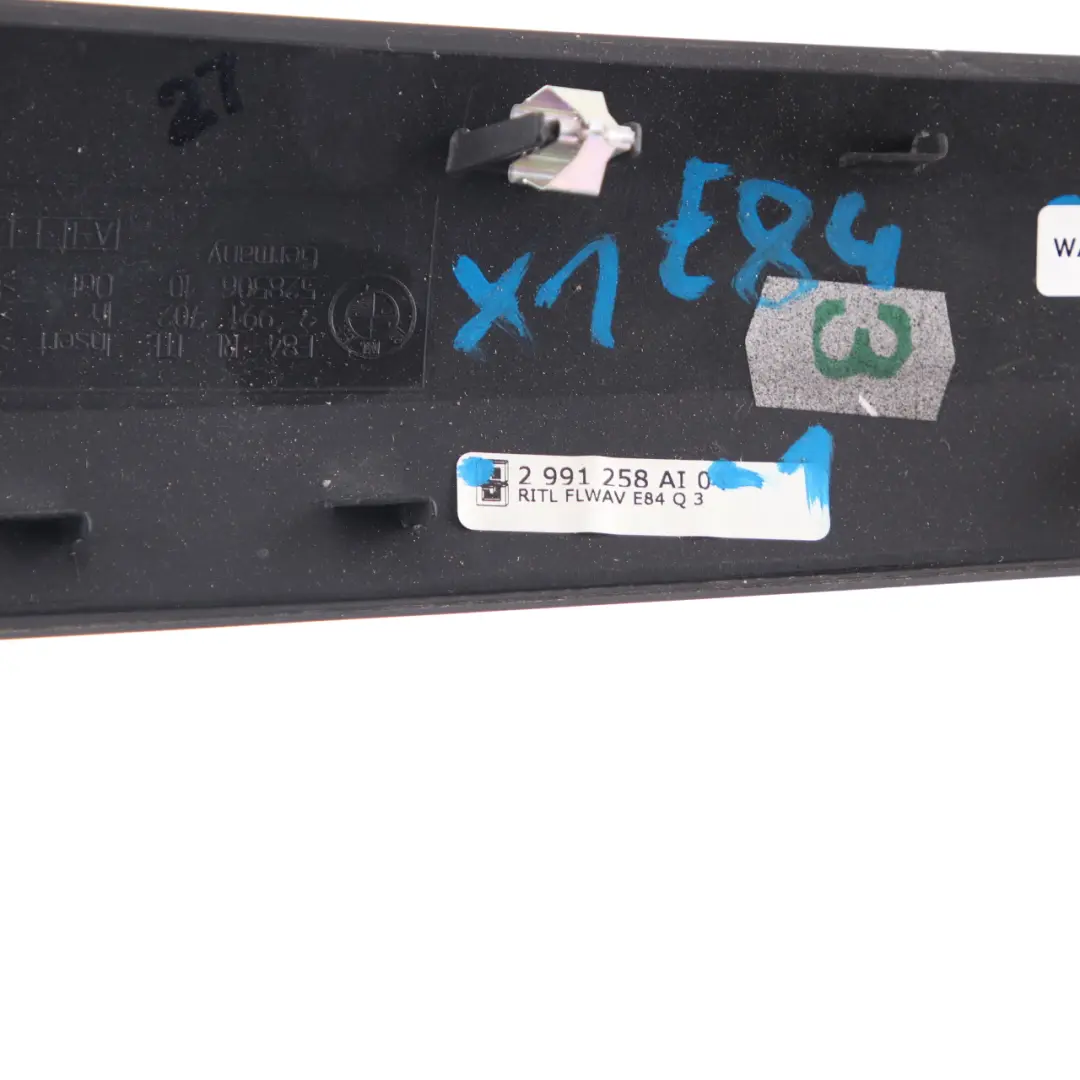 Dashboard Trim Cover Decor Strip Wood Fineline Wave 2991702 to BMW X1 E84 with Part number 2991258 BMW X1 E84 Dashboard Trim Cover Decor Strip Wood Fineline Wave 2991702 - SKU rhd-2991258-1 - Part number 2991258