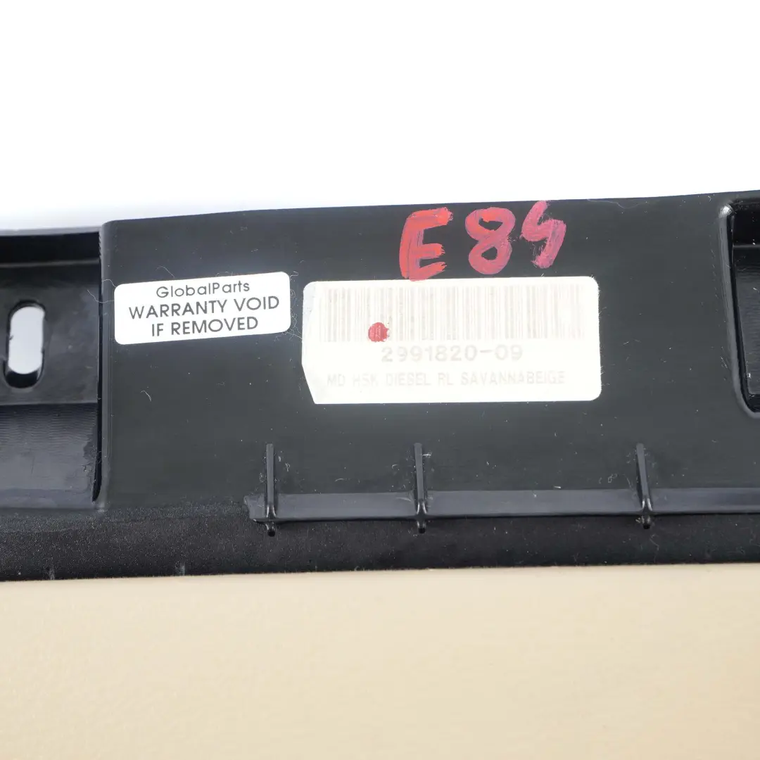 Glove Box BMW X1 E84 Dashboard Dash Storage Trim Lid Savannabeige to with Part number 2991820 Glove Box BMW X1 E84 Dashboard Dash Storage Trim Lid Savannabeige - SKU rhd-2991820 - Part number 2991820